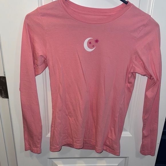 Columbia Pink Long Sleeve Kids Tee - Picture 1 of 5